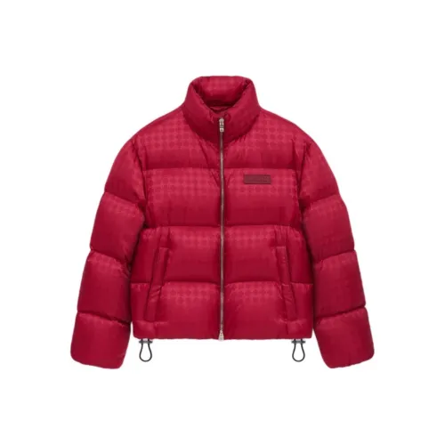 AMIRI Early Spring Collection SS25 Пуховик Мужской Темно-Красный