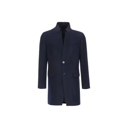 BRAUN BUFFEL Пальто Мужское Темно-синий