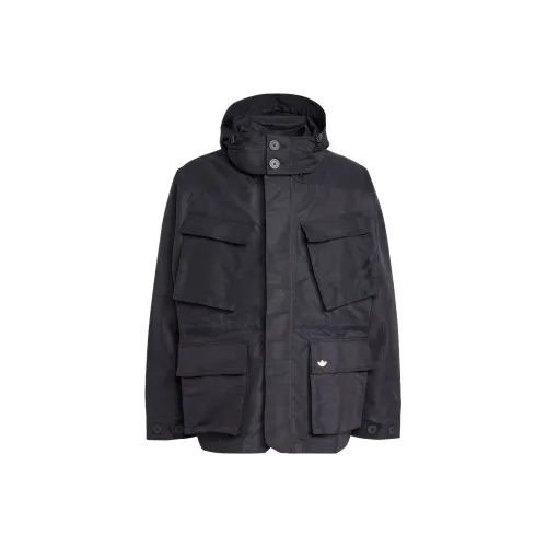 Adidas Originals PREMIUM Куртка Куртки Пальто Мужской Черный