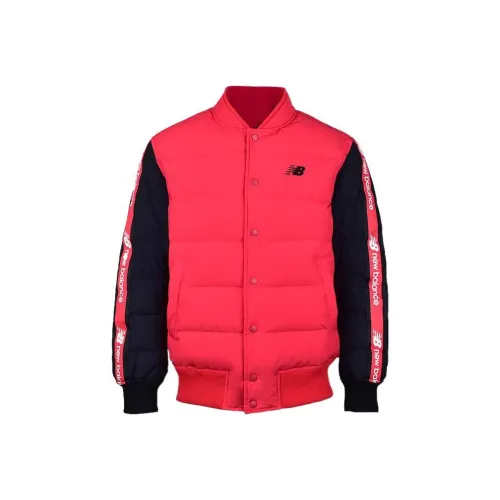 New Balance Пуховик Мужской Красный