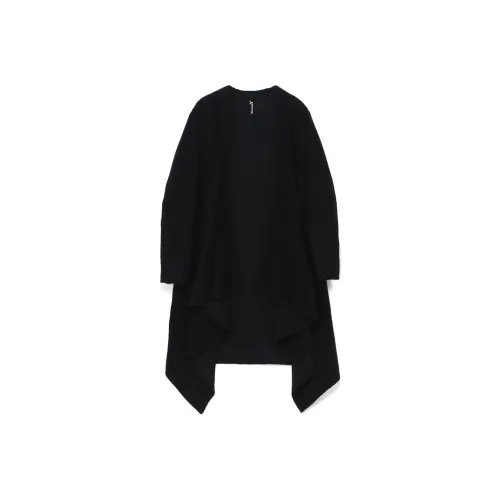 Yohji Yamamoto Ground Y FW23 Осенне-зимняя коллекция Пальто Унисекс Черный