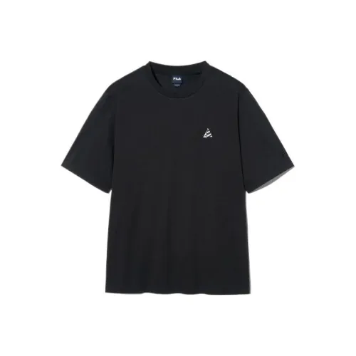 FILA Supima T Рубашка Унисекс Черная