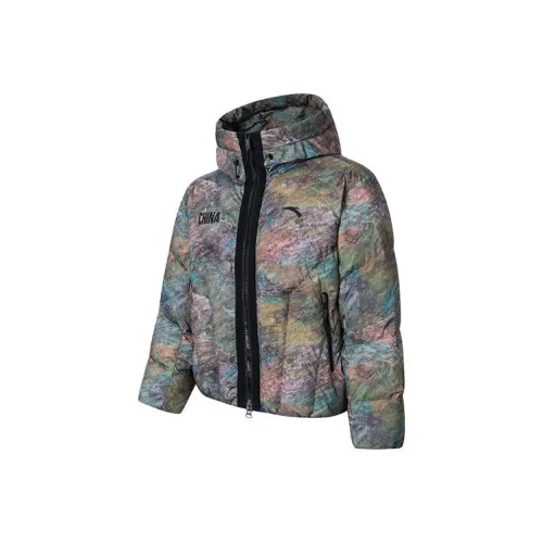 ANTA x CHENPENG Куртка Мужская Мутный Оливковый Зеленый