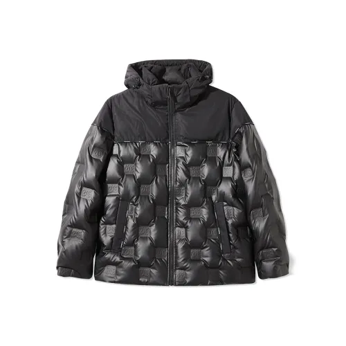 Cabbeen Пуховик Мужской Угольный Черный