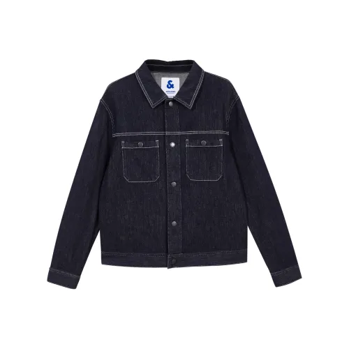 JACK JONES· Пальто Унисекс Темно-синий