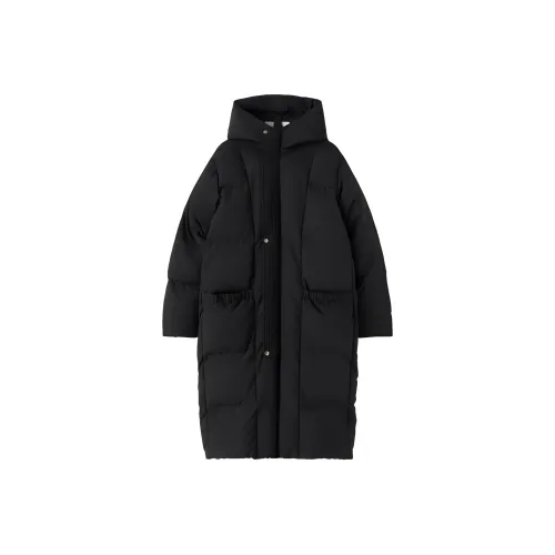 JIL SANDER Мужские черные пуховики