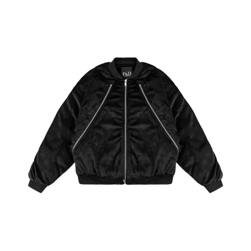 PILOTDRAGON Хлопковый пуховик Унисекс Черный