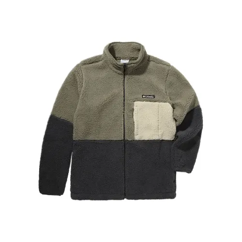 Columbia co-brand Зеленый Мужской Бархатные куртки