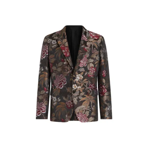 ETRO Коричневые Мужские Куртки