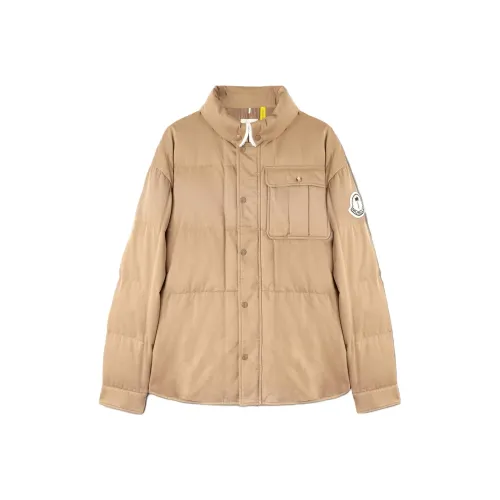 MONCLER GENIUS x PALM ANGELS FW23 Пуховик Унисекс CAMEL