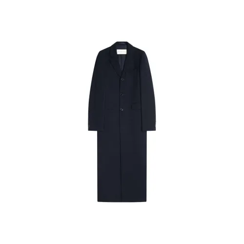 DRIES VAN NOTEN SS24 Пальто Мужское Морской Синий