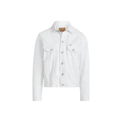 Polo Ralph Lauren Denim Jacket Men's White