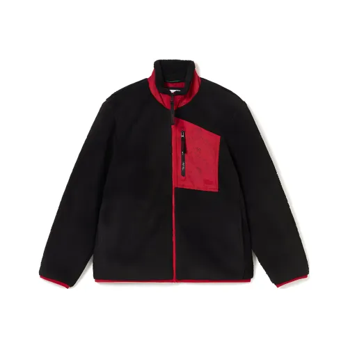 LACOSTE Коллаборация Год Дракона Китайский Новый Год Серия Черные Мужские Вельветовые Куртки