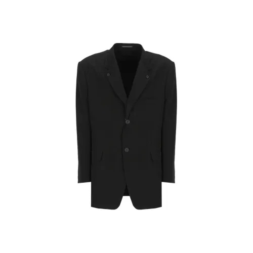 Yohji Yamamoto Pour Homme Черный Мужской Деловой Костюм