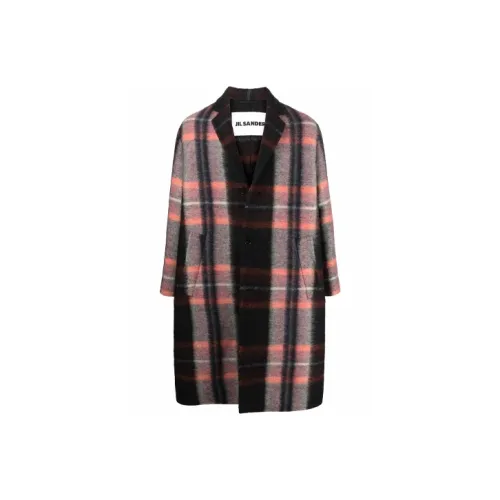 JIL SANDER Мужское пальто розового цвета