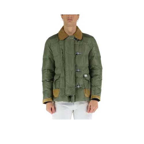 Fay Зеленый Мужской Пуховик