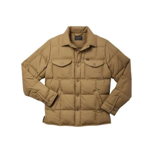 Filson Коричневый Мужской Пуховик