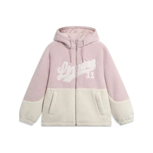 LINING Sports Life Collection Пуховик Унисекс Light Румяно-розовый