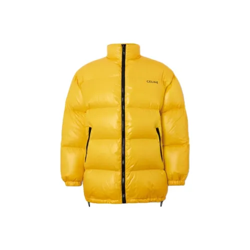 CELINE FW22 Пуховик Мужской Желтый