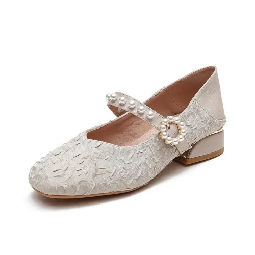 Zomila Грубый каблук Туфли Мэри Джейн Женские