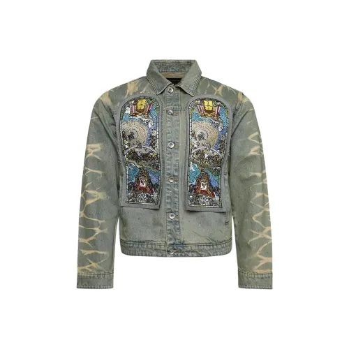 Who Decides War Denim Jacket Men's Blue