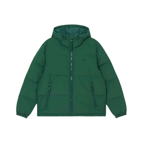 LACOSTE Пуховик Мужской Зеленый
