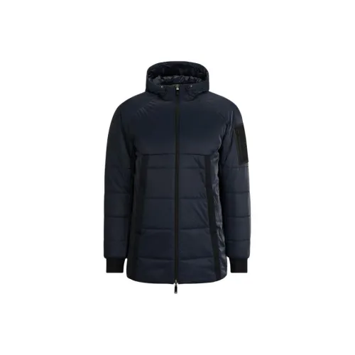 Hugo Boss Темно-синие мужские куртки