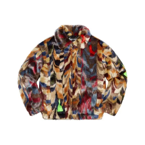 Supreme FW22 Бейсбольная куртка Унисекс Многоцветная