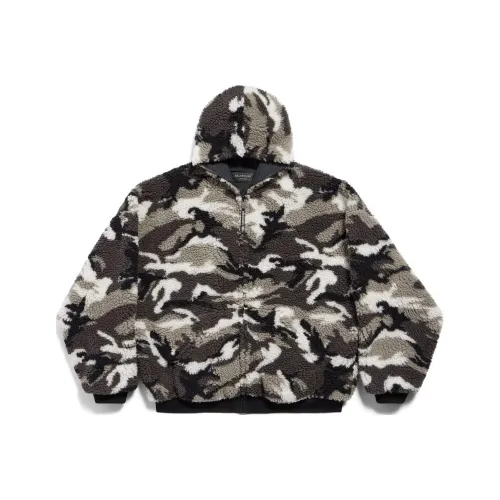 Balenciaga Куртки и Пальто Стандартный Унисекс Серый