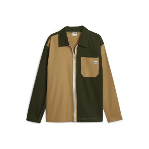 PUMA Downtown Зеленый Мужской Куртки