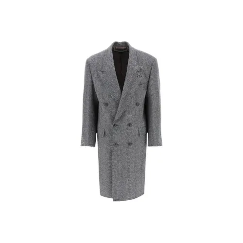 ANDERSSON BELL Collaboration Серое Мужское Пальто