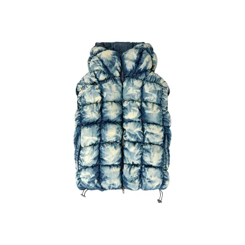 DIESEL SS25 Blue Men's Gilets DIESEL SS25 Синий Мужской Жилеты