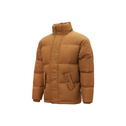 PUMA Mmq Series Пуховик Унисекс Earth Желтый