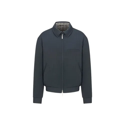 DIOR SS25 Куртки и Пальто Мужской Синий