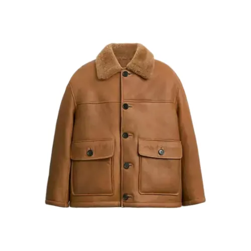 COACH Куртки и Пальто Мужской Коричневый
