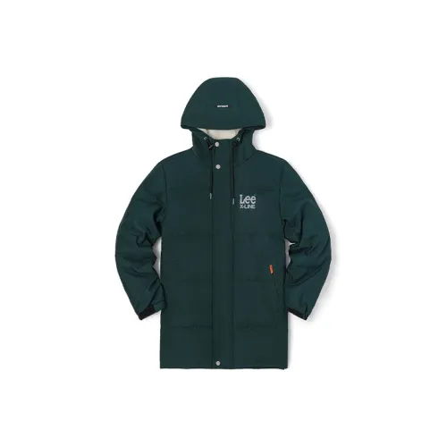 Мужская пуховая куртка Lee co-branded модели Сосновый зеленый