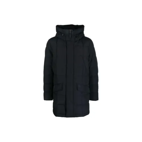 WOOLRICH Пуховик Мужской Navy Синий
