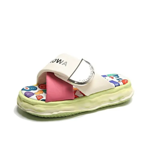 Feo Dvke Slip-resistant Quick-dry Slippers Women's Feo Dvke Противоскользящие Быстросохнущие Слипоны Женские