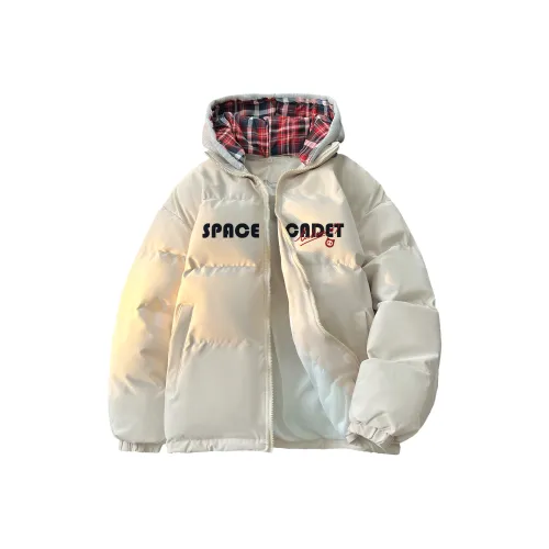 Honor of Kings Хлопковый пуховик унисекс кремово-белый