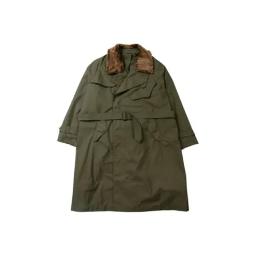 Engineered Garments Collaboration Оливковый Мужской Пальто