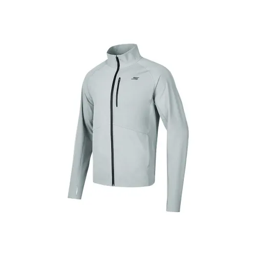 Skechers Куртки и Пальто Мужской Ультраматовый Серый