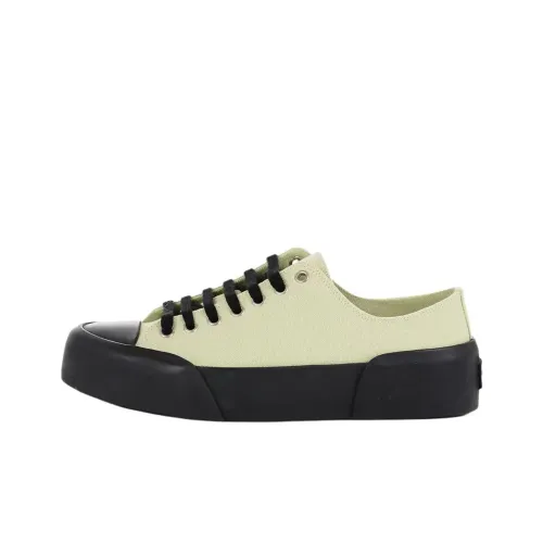 JIL SANDER Low-Top Canvas Shoes Light Green Men's