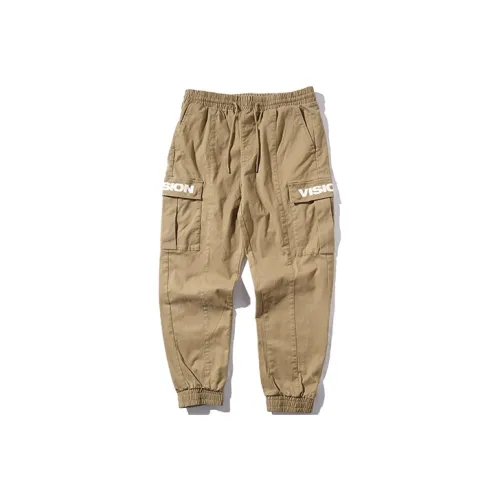 Vision Street Wear Хаки Унисекс Брюки карго