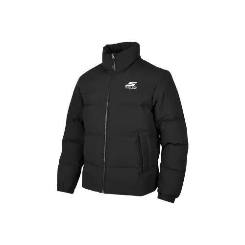 Skechers Пуховик Мужской Угольный Черный