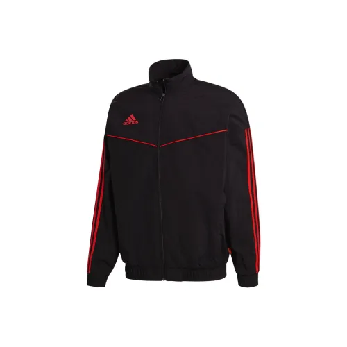 Adidas Коричневый ANT WOV JK Куртки Пальто Мужской Черный Радость Резервуар Красный