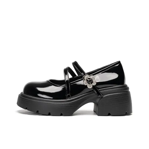 Warrior Туфли Мэри Джейн 6 см Женские