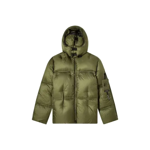 Moncler Пуховик Мужской Зеленый