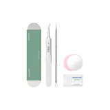 [Ультра-острая нижняя заколка-крючок + Ультра-острая игла] + Маленькое зеркальце + Спиртовая подкладка