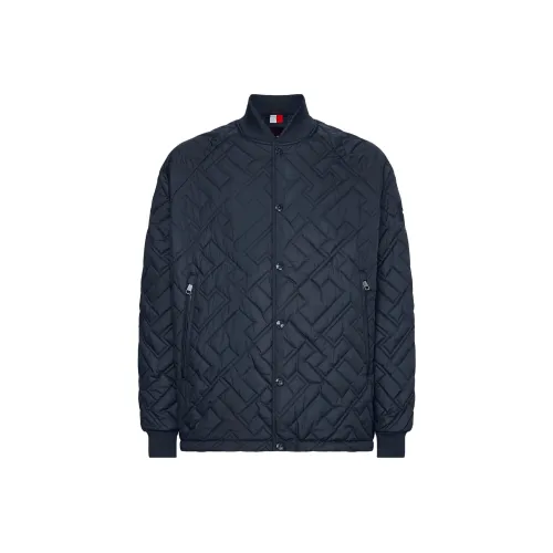 Tommy Hilfiger Casaca Monogram Quilted Bomber Jack Куртки и Пальто Мужской Navy Blue