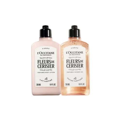 LOCCITANE 2025 Christmas Collection Вишневый цветок Лосьон для тела Наборы для ухода Уход за кожей Расслабляющий Эффект